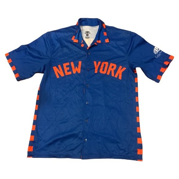 New York Knicks Bowling Jersey Mens Small RARE Knicks Bowl Garden Of Dreams - Picture 1 of 7